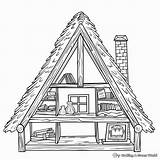 Inside Of House Coloring Pages  Free & Printable sketch template