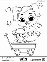Printable Dolls Coloring Pages For Kids  Free Sheets sketch template