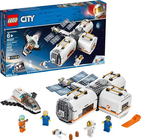 Amazon.com: LEGO City Space Lunar Space Station 60227 Space Station ...