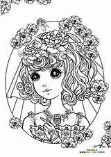 Girl coloring Page For Adults  Coloring Pages Kids sketch template