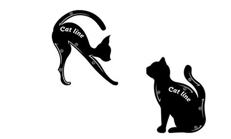 2-Piece Cat Eyeliner Stencil Set | Groupon Goods