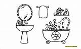 Bathroom Coloring page 4  pages Kids coloring Books Bible sketch template