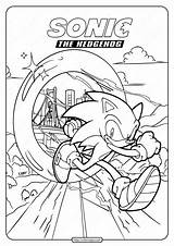 Sonic The Hedgehog Coloring Pages Printable sketch template