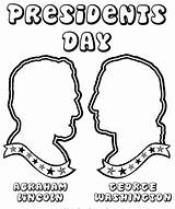 Presidents Day Coloring Page For Preschoolers Pages sketch template