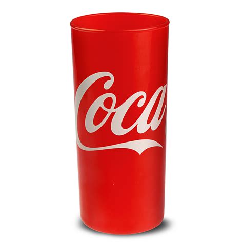 Classic Red Coca Cola Highball Glasses 9oz / 270ml | Drinkstuff