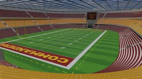 3D model Washington Commanders - American Football Stadium VR / AR ...