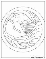 Free SUNSET Coloring Pages For Download Printable PDF sketch template