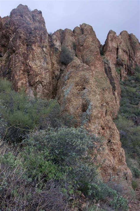 Hiking the Boulder Canyon Trail in Arizona