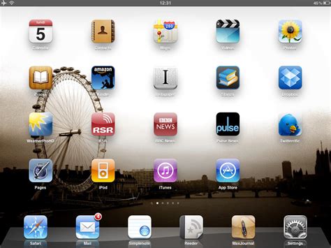 My iPad home screen | My current favourite and most used app… | Flickr