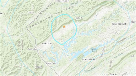 3.8 magnitude earthquake hits near Tennessee-Kentucky border | WCYB