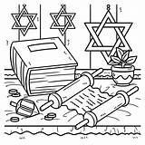 Torah Coloring Pages sketch template