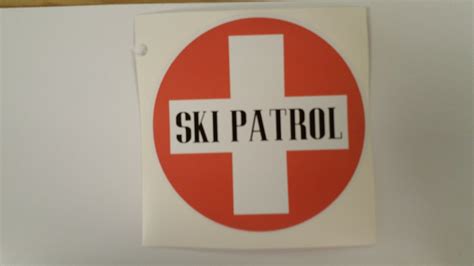 Ski Patrol sticker | eBay