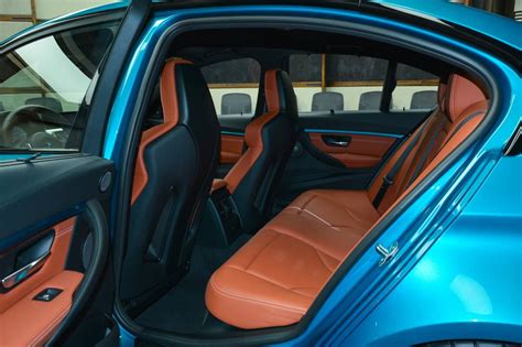 Atlantis Blue BMW M3 With Light Brown Interior Is The King Of Contrast | Carscoops in 2020 ...