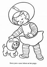 Hi Flyer Color Pg 15  Vintage coloring Books Coloring Cute sketch template