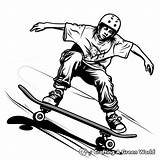 Skateboard Coloring Pages  Free & Printable sketch template