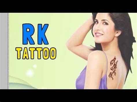 OMG !!! Katrina Kaif gets a TATTOO of Ranbir Kapoor's name - YouTube