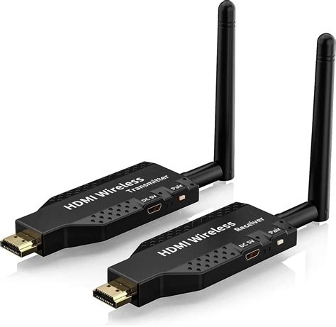 Long Range 50m Wireless HDMI Transmitter and Receiver - 1080P 4K HD ...