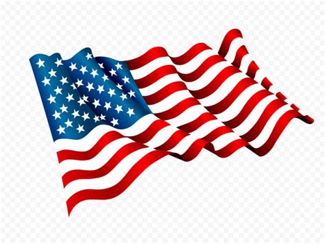 waving usa flag png cutout PNG & clipart images | CITYPNG | American ...