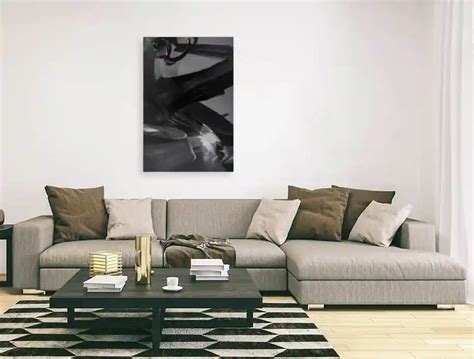 Modern Elegance with Black and White Metal Prints - Taylor Handy Photo