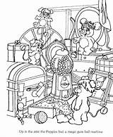 Popples Coloring Page sketch template