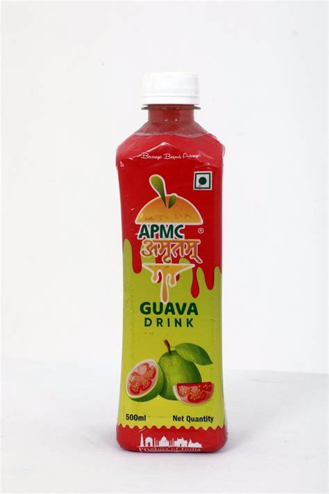 GUAVA JUICE 500 ML at Rs 50/bottle | Fruit Drink in Surat | ID: 24303387455