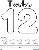 Number 16 Coloring Page sketch template