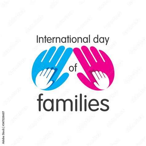 international day of families day Stock Vector | Adobe Stock