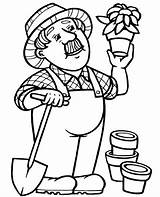 Printable Gardener coloring Page  Topcoloringpagesnet sketch template