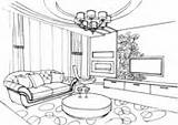 Large Living Room Coloring Page  Free Printable Coloring Pages sketch template