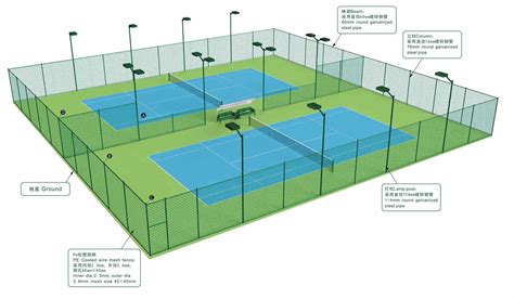 Tennis Court Dimensions With Fence - prntbl.concejomunicipaldechinu.gov.co