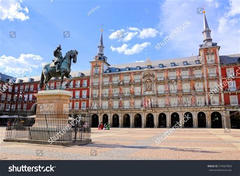 View Famous Plaza Mayor Statue Madrid Stock Photo 574067893 | Shutterstock