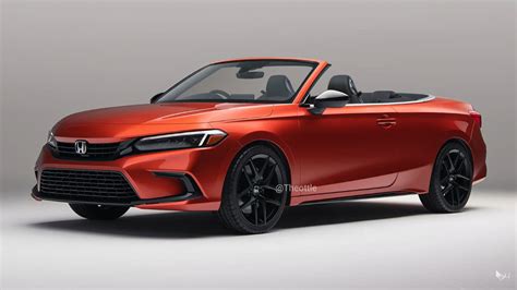 Honda Civic Convertible Looks Digitally Ready for a Posh Next Summer Season - autoevolution