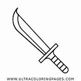 Dagger Coloring Page  Ultra Pages sketch template