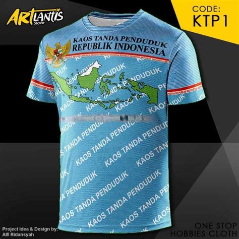 Jual Kaos Unik : Desain KTP Indonesia - Lengan Panjang, XXXXXL - Jakarta Barat - uniqverz ...