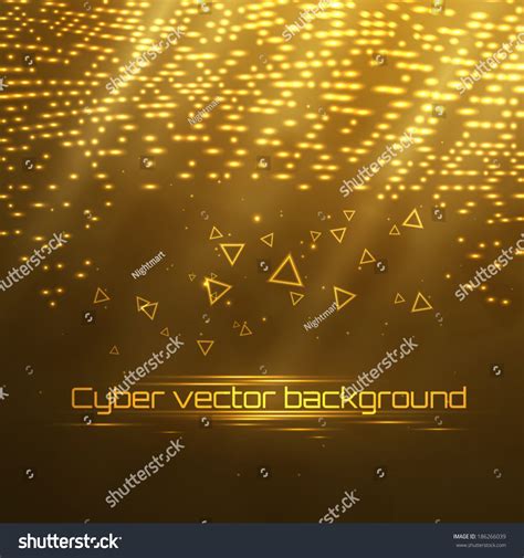 Abstract Vector Background. Cyber Themed. - 186266039 : Shutterstock