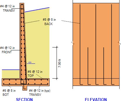 Cantilever Retaining Walls: Overview of the Design Process | ASDIP