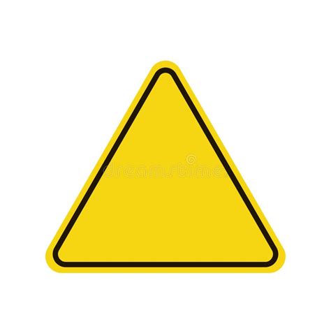 Triangle Warning Sign. Warning Roadsign Icon Stock Vector - Illustration of figure, icon: 121417268