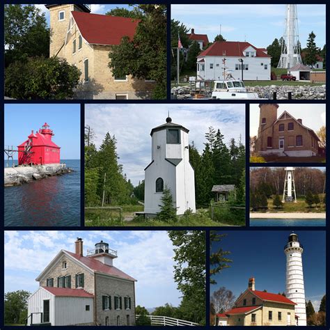 Door County Lighthouses | Door county lighthouses, Door county wisconsin, Wisconsin travel