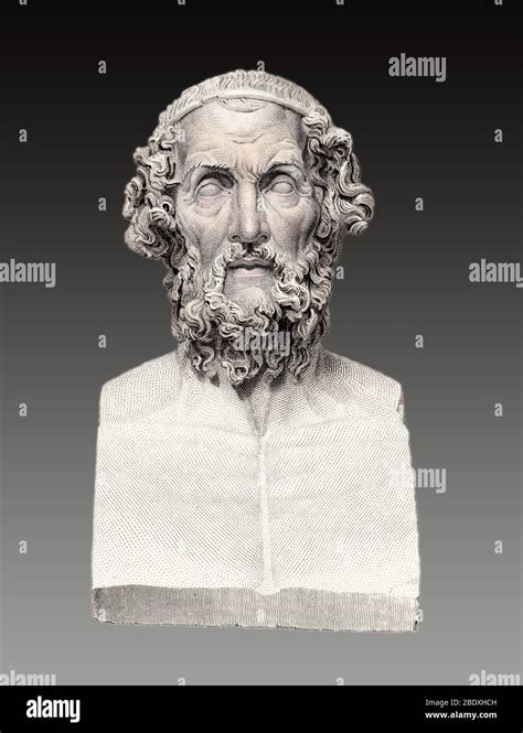 Homer portrait greek hi-res stock photography and images - Alamy