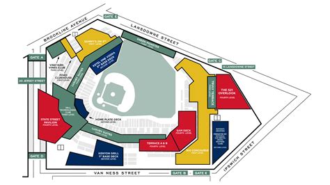 Fenway Park Venue Map | Boston Red Sox