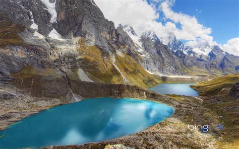 Quesillococha Lake, Cordillera Huayhuash, Peru | HD Wallpapers