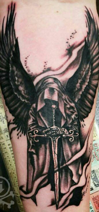 Death Tattoo Designs For Men