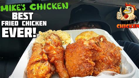 MIKE'S CHICKEN!🐔 BEST DAMN FRIED CHICKEN I EVER HAD!!! 🎯😤💯 MUST WATCH!!!!!!!!!! - YouTube