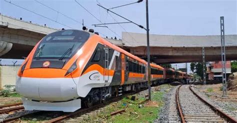 Integral Coach Factory: Exclusive: New orange Vande Bharat Express hits the tracks; see pics of ...