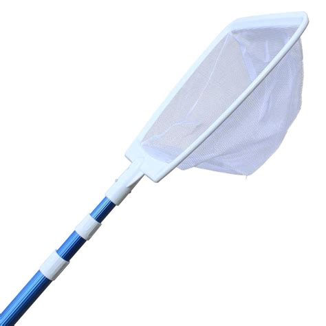 Aqua EZ 10-ft Aluminum Nylon 3-Piece Telescopic Pool Deep-Net Skimmer at Lowes.com