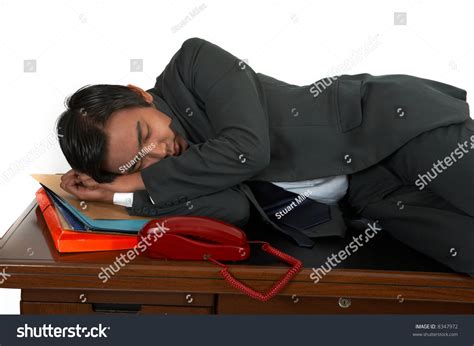 Man Sleeping On His Office Desk Stock Photo 8347972 | Shutterstock