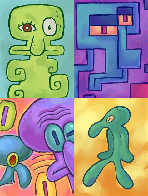 Squidward art by ToC-Archives on DeviantArt