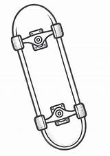 Skateboard For Free coloring Page  Download Print Or Color Online sketch template