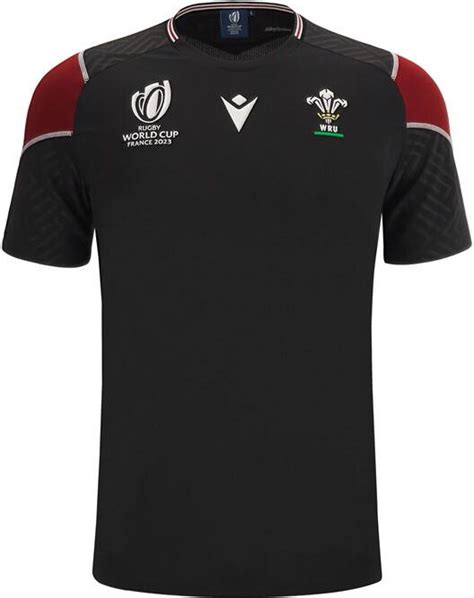 Macron Wales Rugby Training Shirt 2023 2024 Adults - ShopStyle T-shirts