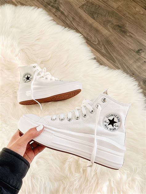 Chuck Taylor All Star Move … curated on LTK | High top converse outfits, White converse outfits ...